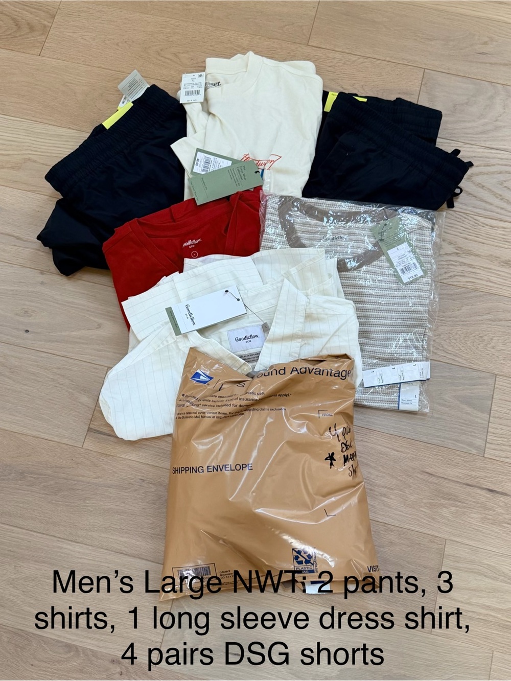 Men’s Large NWT Bundle includes 10 items!!